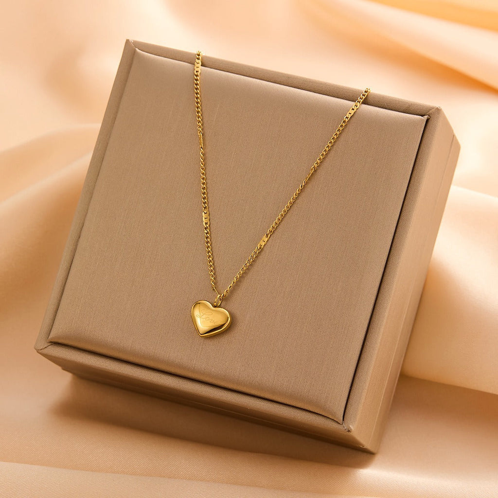 14K  Heart Necklace