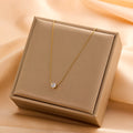 14K  Moissanite Necklace