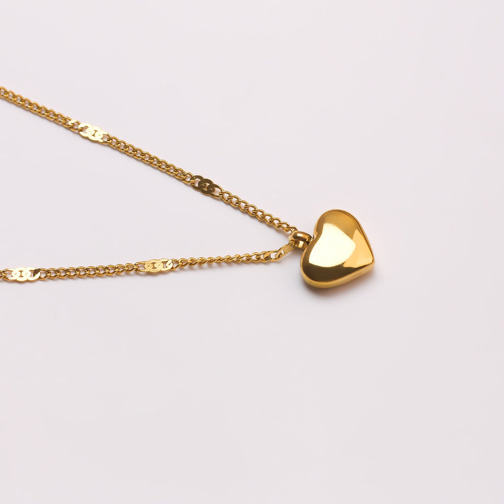 14K  Heart Pendant Necklace