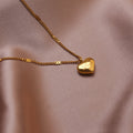 14K  Heart Pendant Necklace