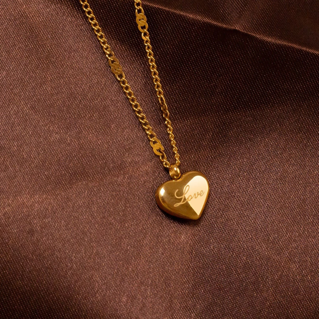 14K  Heart Pendant Necklace