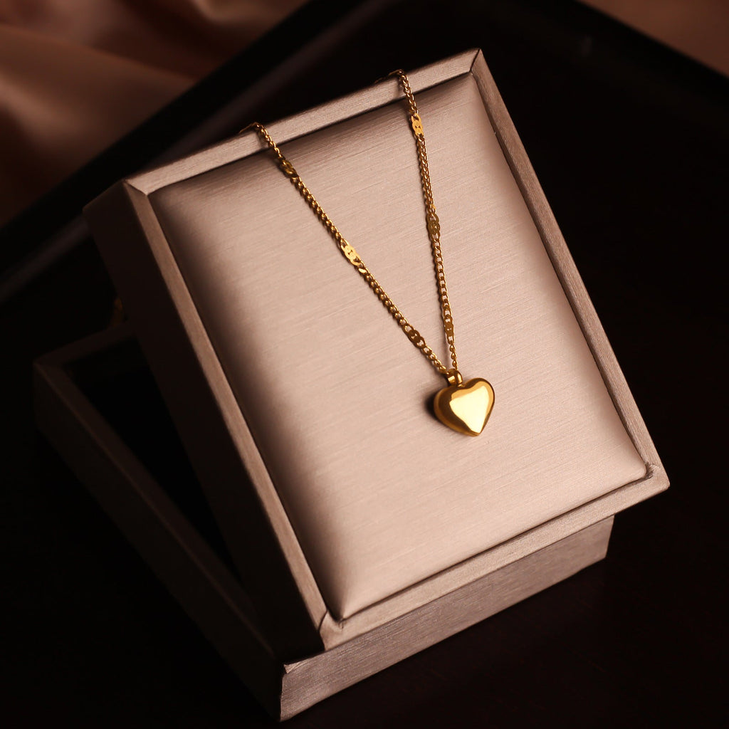 14K  Heart Pendant Necklace